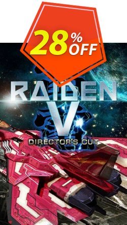 28% OFF Raiden V: Directors Cut PC Coupon code