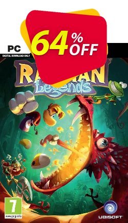 64% OFF Rayman Legends PC Discount