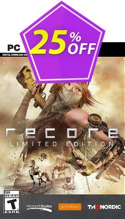 25% OFF ReCore: Limited Edition PC Coupon code