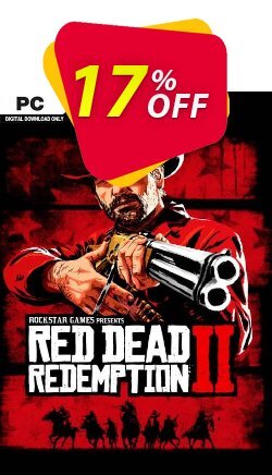 17% OFF Red Dead Redemption 2 PC + DLC Coupon code