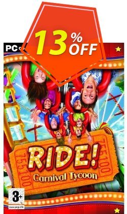 13% OFF Ride! Carnival Tycoon - PC  Discount