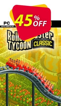 Rollercoaster Tycoon Classic PC Coupon discount Rollercoaster Tycoon Classic PC Deal - Rollercoaster Tycoon Classic PC Exclusive Easter Sale offer 