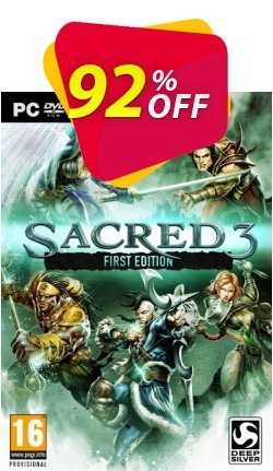 92% OFF Sacred 3 First Edition PC Discount