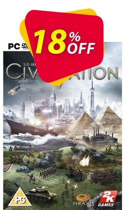 18% OFF Sid Meier's Civilization V 5 - PC  Discount