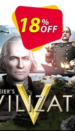 18% OFF Sid Meier's Civilization V PC Discount
