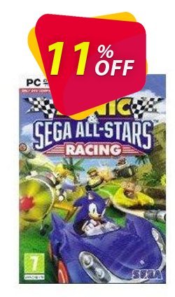11% OFF Sonic & SEGA All-Stars Racing - PC  Discount
