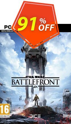 91% OFF Star Wars: Battlefront PC - EN  Discount