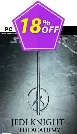 18% OFF STAR WARS Jedi Knight Jedi Academy PC Discount