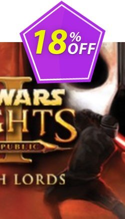 STAR WARS Knights of the Old Republic II The Sith Lords PC Deal