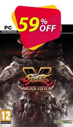 Street Fighter V 5: Arcade Edition PC Coupon discount Street Fighter V 5: Arcade Edition PC Deal - Street Fighter V 5: Arcade Edition PC Exclusive Easter Sale offer 