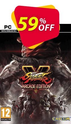 Street Fighter V 5: Arcade Edition PC Coupon discount Street Fighter V 5: Arcade Edition PC Deal - Street Fighter V 5: Arcade Edition PC Exclusive Easter Sale offer 