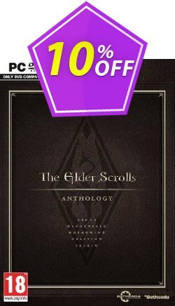 10% OFF The Elder Scrolls Anthology PC Discount