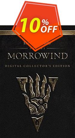 10% OFF The Elder Scrolls Online - Morrowind Digital Collectors Edition Upgrade PC Discount