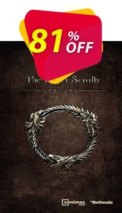 81% OFF The Elder Scrolls Online PC Discount