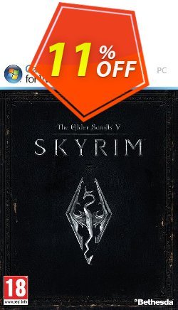 The Elder Scrolls V 5: Skyrim - PC  Coupon discount The Elder Scrolls V 5: Skyrim (PC) Deal - The Elder Scrolls V 5: Skyrim (PC) Exclusive Easter Sale offer 