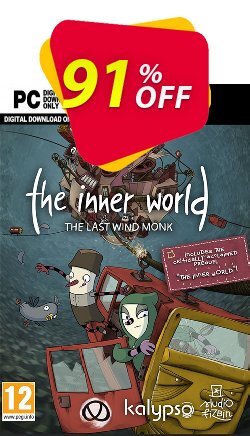 91% OFF The Inner World - The Last Wind Monk PC Discount