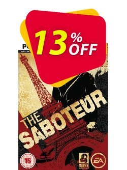 13% OFF The Saboteur - PC  Discount