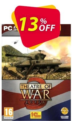 13% OFF Theatre of War 3: Korea - PC  Discount