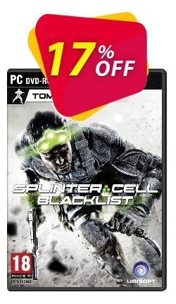 Tom Clancy's Splinter Cell Blacklist - Limited Upper Echelon Edition (PC) Deal