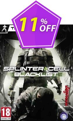 11% OFF Tom Clancy's Splinter Cell Blacklist - PC  Discount