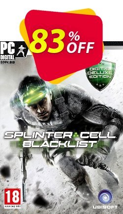 Tom Clancys Splinter Cell Blacklist - Deluxe Edition PC Deal