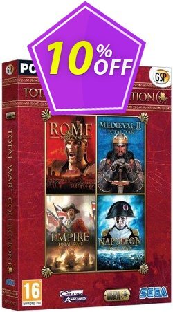 10% OFF Total War Collection PC Discount