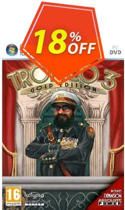 18% OFF Tropico 3: Gold Edition - PC  Discount