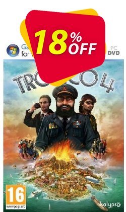 18% OFF Tropico 4 - PC  Discount