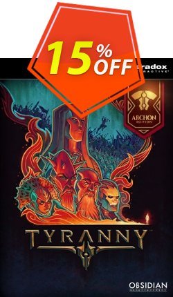 15% OFF Tyranny - Archon Edition PC Discount