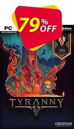 Tyranny Gold Edition PC Coupon discount Tyranny Gold Edition PC Deal - Tyranny Gold Edition PC Exclusive Easter Sale offer 