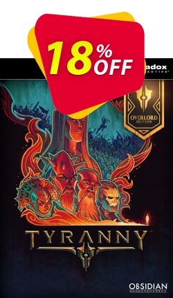 18% OFF Tyranny - Overlord Edition PC Discount