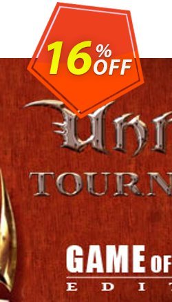 16% OFF Unreal Tournament Game of the Year Edition PC Discount