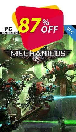 87% OFF Warhammer 40,000 Mechanicus - Heretek DLC PC Discount