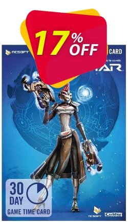 17% OFF WildStar 30 Day Game Time Card PC Discount