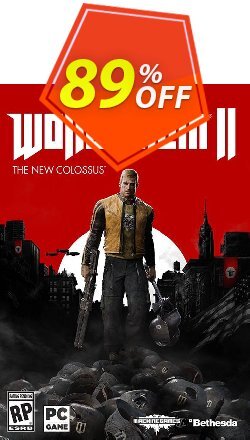 89% OFF Wolfenstein II 2 The New Colossus PC - DE  Discount