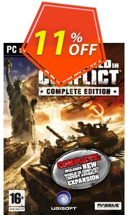 11% OFF World in Conflict - Complete Edition - PC  Discount