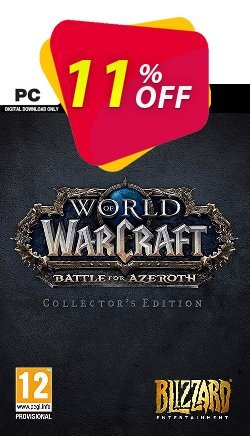 11% OFF World of Warcraft Battle for Azeroth - Collector’s Edition PC - EU  Discount