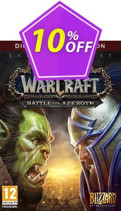 10% OFF World of Warcraft Battle for Azeroth - Deluxe Edition PC - EU  Discount