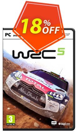 18% OFF WRC 5: World Rally Championship PC Coupon code