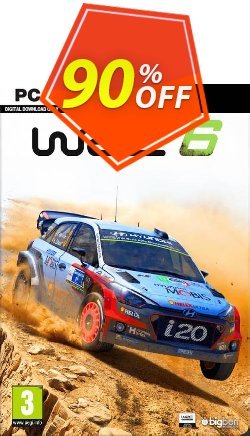 90% OFF WRC 6 World Rally Championship PC Discount