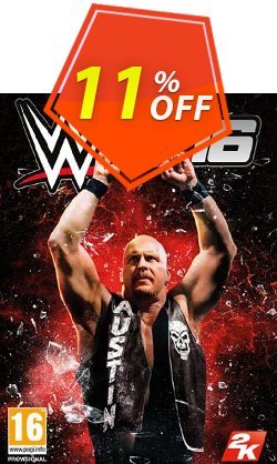 11% OFF WWE 2K16 PC + DLC Discount