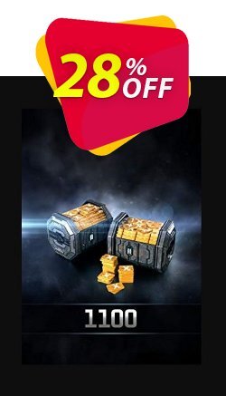 28% OFF EVE Online 1100 Plex PC Discount