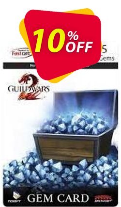 10% OFF Guild Wars 2 Gem Card 1200 - PC  Discount
