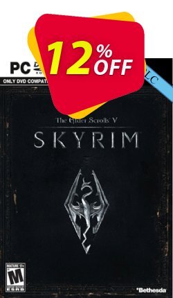 12% OFF The Elder Scrolls V 5 Skyrim PC Triple Pack DLC Coupon code