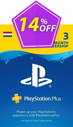 Playstation Plus (PS+) - 3 Month Subscription (Netherlands) Deal