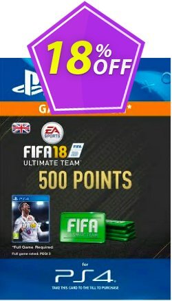 500 FIFA 18 Points PS4 PSN Code - UK account Coupon discount 500 FIFA 18 Points PS4 PSN Code - UK account Deal - 500 FIFA 18 Points PS4 PSN Code - UK account Exclusive Easter Sale offer 