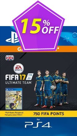 750 FIFA 17 Points PS4 PSN Code - UK account Deal
