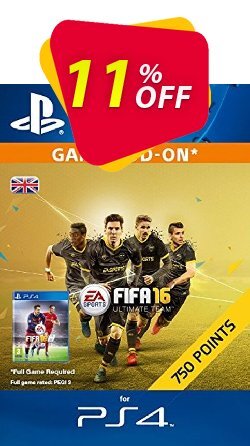 750 FIFA 16 Points PS4 PSN Code - UK account Deal