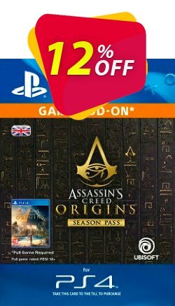 Assassins Creed Origins Season Pass PS4 Coupon discount Assassins Creed Origins Season Pass PS4 Deal - Assassins Creed Origins Season Pass PS4 Exclusive Easter Sale offer 