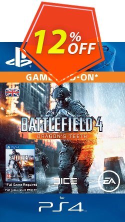 12% OFF Battlefield 4 Dragons Teeth DLC PS4 Discount